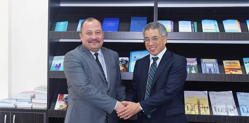 Dr. ONO Masaki, Professor of the Faculty of Humanities and Social Sciences of Tsukuba University visited UzSWLU