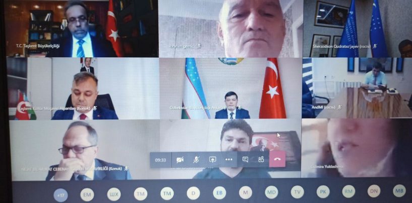 XAVFSIZLIK BO’YICHA TURKIYA VA O’ZBEKISTON HAMKORLIGIGA BAG’ISHLANGAN VIDEO KONFERENSIYA