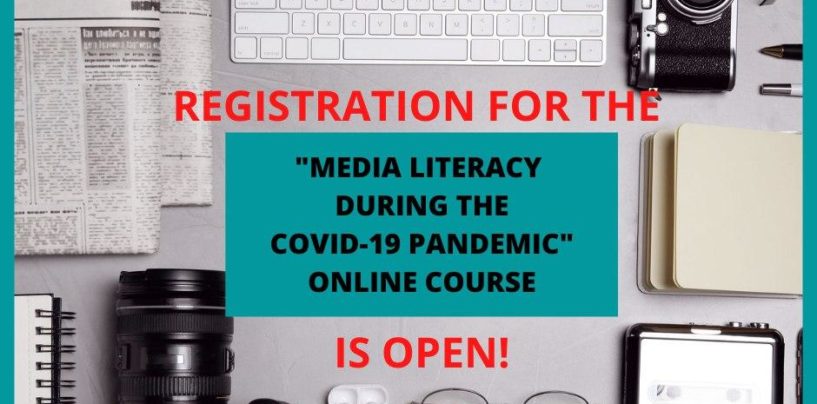 ONLINE COURSE: “MEDIA LITERACY DURING THE COVID-19 PANDEMIC”