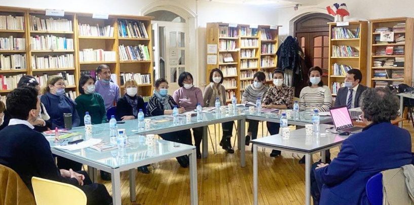 DIRECTOR OF PUBLISHING HOUSE HACHETTE EDUCATION MET WITH REPRESENTATIVES OF THE FRENCH ALLIANCE IN TASHKENT