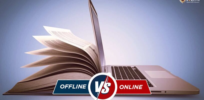 LET’S TALK ABOUT ONLINE AND OFFLINE EDUCATION