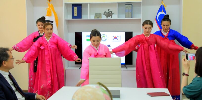 A KOREAN CORNER IS OPENED AT NAMANGAN STATE INSTITUTE OF FOREIGN LANGUAGES