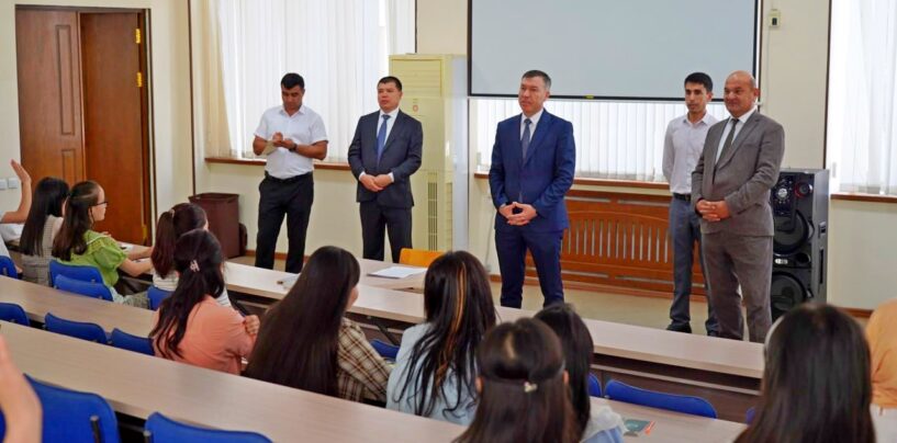 UZSWLU RECTOR VISITED FACULTIES AND GOT ACQUAINTED WITH THE CONDITIONS CREATED FOR STUDENTS