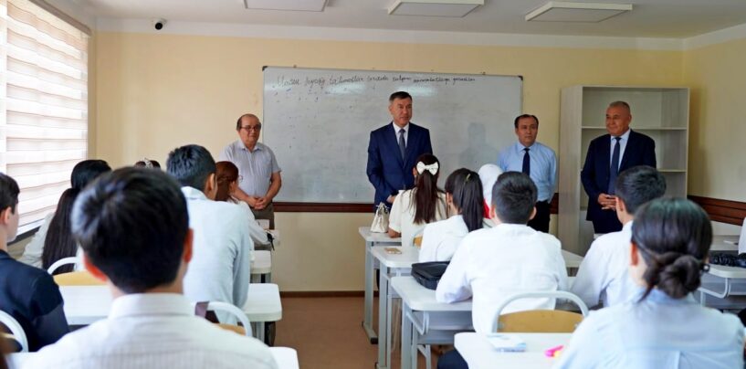THE RECTOR OF THE UZBEKISTAN STATE WORLD LANGUAGES UNIVERSITY PAID A VISIT TO THE FACULTY OF MEDIA AND COMMUNICATION