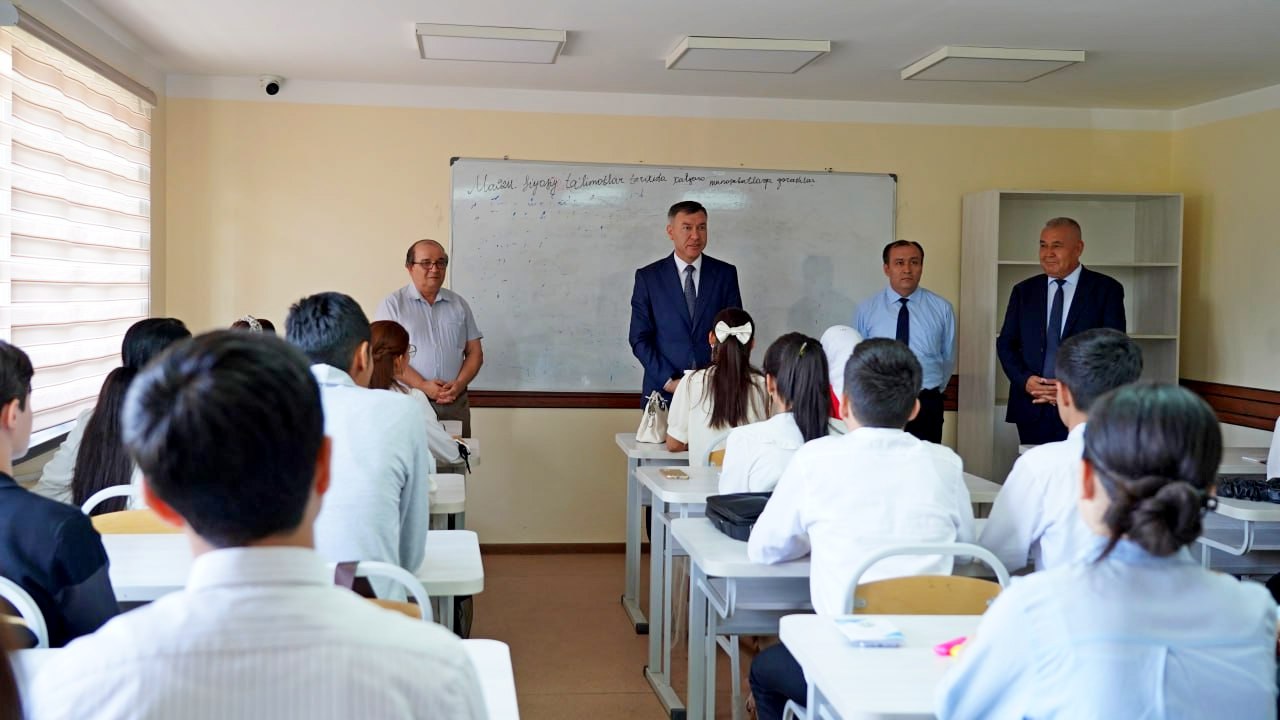 THE RECTOR OF THE UZBEKISTAN STATE WORLD LANGUAGES UNIVERSITY PAID A ...