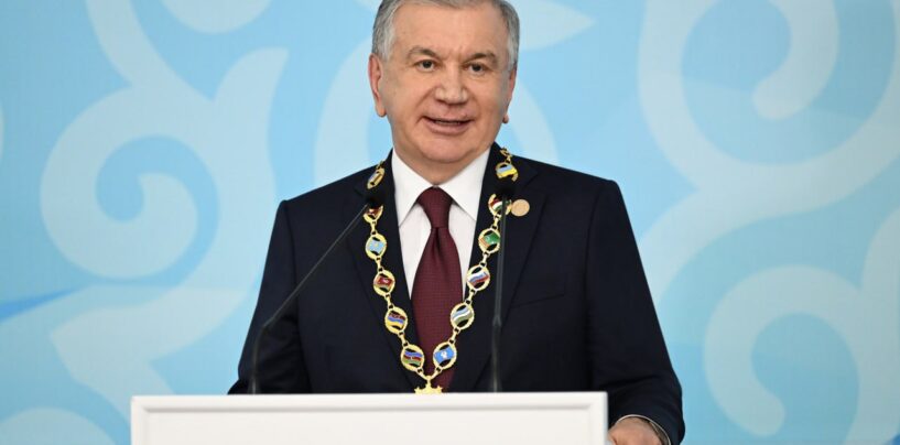 THE PRESIDENT OF THE REPUBLIC OF UZBEKISTAN AWARDED THE HIGHEST CIS AWARD FOR STRENGTHENING MULTIFACETED COOPERATION