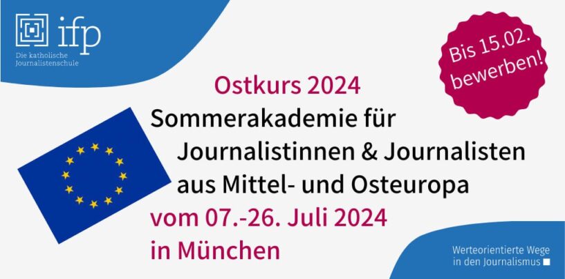 SUMMER ACADEMY FOR JOURNALISTS IN GERMANY