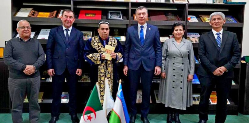 ADVISER TO THE MINISTER OF HIGHER EDUCATION OF ALGERIA MET WITH THE LEADERSHIP OF UZSWLU