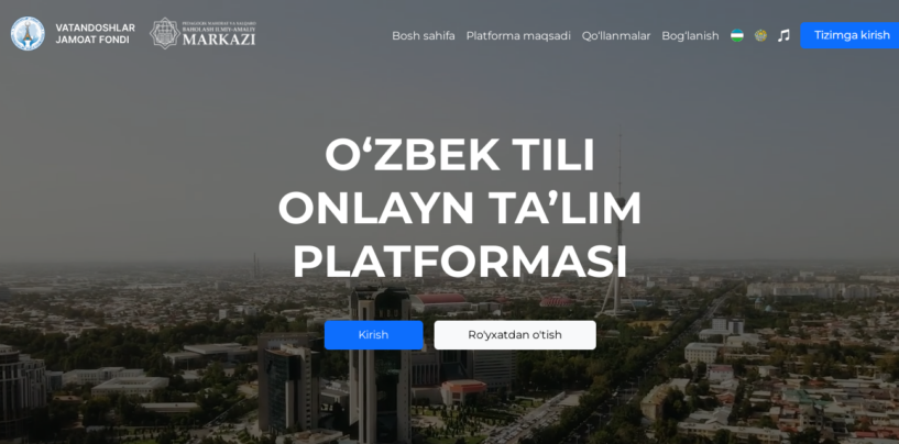 A UNIFIED PLATFORM FOR LEARNING THE UZBEK LANGUAGE HAS BEEN CREATED