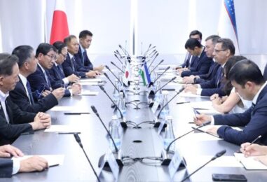 THE ISSUE OF ESTABLISHING COOPERATION WITH UNIVERSITIES IN JAPAN WAS DISCUSSED