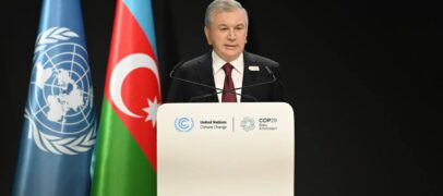 SHAVKAT MIRZIYOYEV BIRLASHGAN MILLATLAR TASHKILOTINING IQLIM O‘ZGARISHI BO‘YICHA KONFERENSIYASIDA NUTQ SO’ZLADI