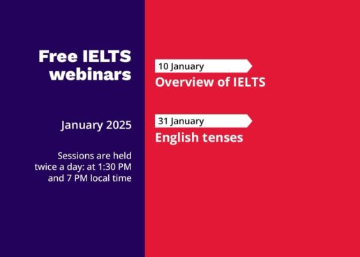 BEPUL IELTS VEBINARLARIDA ISHTIROK ETING!