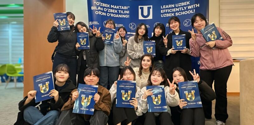 UZBEK LANGUAGE LESSONS FOR KOREAN STUDENTS HAVE STARTED