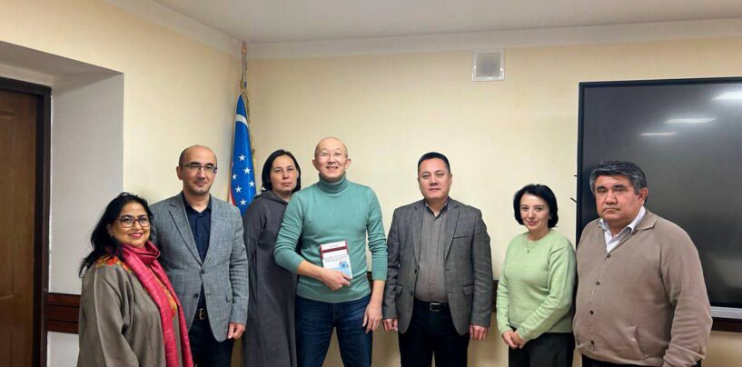 THE DEPARTMENT OF POLITICAL SCIENCE HELD TALKS WITH ITS KAZAKH COUNTERPART