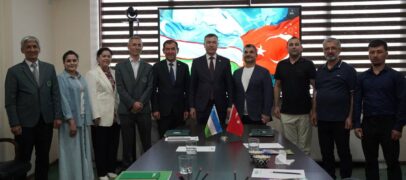 ISTANBUL GELISIM UNIVERSITETI VAKILLARI JAHON TILLARI UNIVERSITETIGA TASHRIF BUYURISHDI