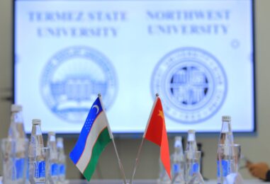 REPRESENTATIVES OF A CHINESE UNIVERSITY VISITED TERMEZ STATE UNIVERSITY