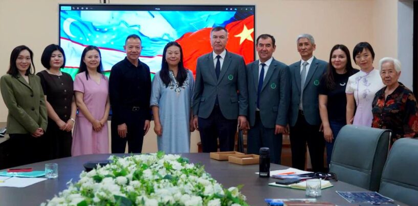 COOPERATION AREAS DISCUSSED BETWEEN UZSWLU AND THE CHINESE DELEGATION