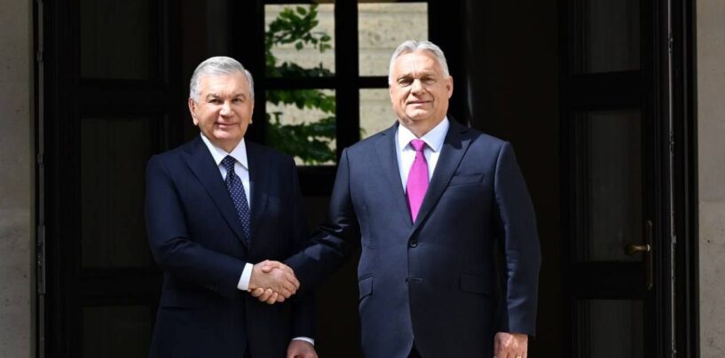 NEGOTIATIONS WERE HELD BETWEEN PRESIDENT SHAVKAT MIRZIYOYEV AND HUNGARIAN PRIME MINISTER VIKTOR ORBÁN