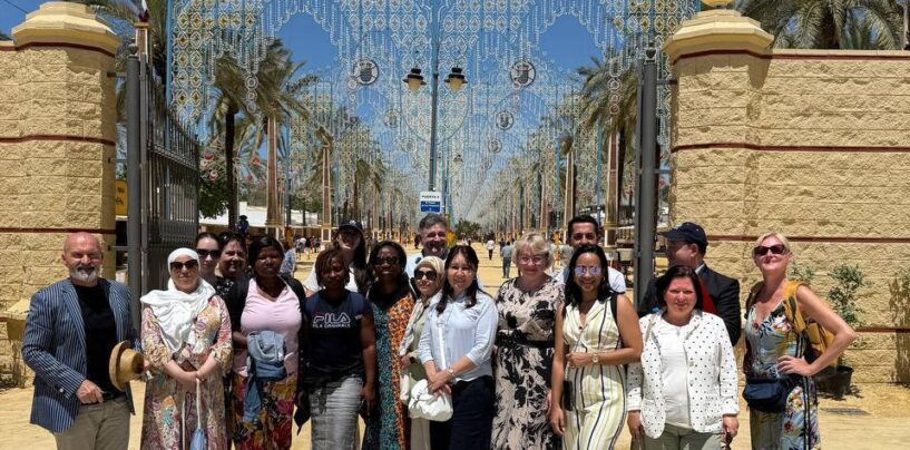 A GROUP OF PROFESSORS FROM UZBEKISTAN TAKING PART IN THE ERASMUS+ PROGRAM AT THE UNIVERSITY OF CÁDIZ