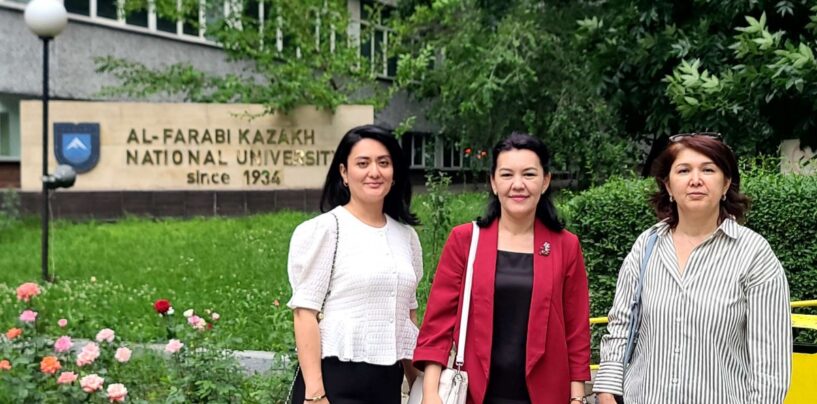 DELEGATION OF TASHKENT STATE UNIVERSITY OF ORIENTAL STUDIES VISITED KAZAKH NATIONAL UNIVERSITY