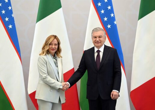 O‘ZBEKISTON VA ITALIYA O‘RTASIDAGI STRATEGIK HAMKORLIK YANGI BOSQICHGA CHIQMOQDA