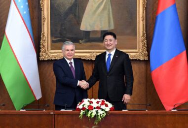 UZBEKISTAN AND MONGOLIA TAKE BILATERAL COOPERATION TO A NEW LEVEL