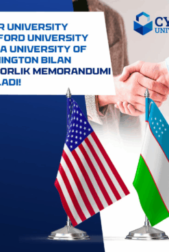 CYBER UNIVERSITY SIGNS MEMORANDUMS WITH LEADING U.S. UNIVERSITIES