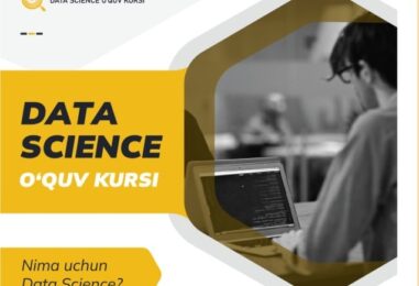 “MIRZO ULUG‘BEK VORISLARI” DATA SCIENCE KURSLARIGA 2025/2026-O‘QUV YILI UCHUN QABUL DAVOM ETMOQDA