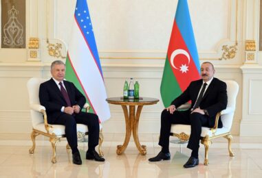 O‘ZBEKISTON VA OZARBAYJON RAHBARLARI OLIY DARAJADAGI DAVLATLARARO KENGASHNING NAVBATDAGI MAJLISINI O‘TKAZDILAR