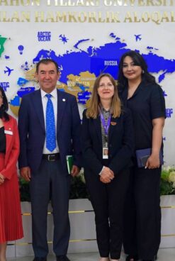 CAMBRIDGE UNIVERSITY REPRESENTATIVES VISIT THE UNIVERSITY OF WORLD LANGUAGES