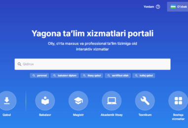 2025/2026-O‘QUV YILI UCHUN KASBIY TA’LIM TASHKILOTLARIGA QABUL BOSHLANDI