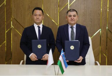 YAPONIYANING «PONTE» JAMIYATI BILAN HAMKORLIK SHARTNOMASI IMZOLANDI