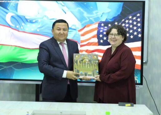 AQSHNING BRIGHAM YOUNG UNIVERSITETI VAKILI SAMARQAND DAVLAT CHET TILLAR INSTITUTIGA TASHRIF BUYURDI