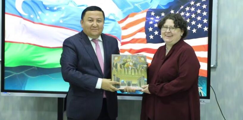 AQSHNING BRIGHAM YOUNG UNIVERSITETI VAKILI SAMARQAND DAVLAT CHET TILLAR INSTITUTIGA TASHRIF BUYURDI