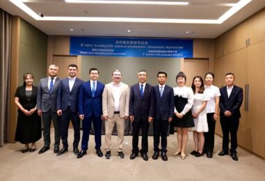 O’ZBEKISTON MILLIY PEDAGOGIKA UNIVERSITETI DELEGATSIYASINING PEKIN SHAHRIGA TASHRIFI BO‘LIB O‘TMOQDA