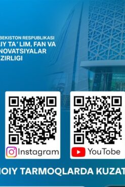 FOLLOW THE OFFICIAL PAGES OF THE MINISTRY OF HIGHER EDUCATION, SCIENCE AND INNOVATION