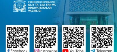 OLIY TA’LIM, FAN VA INNOVATSIYALAR VAZIRLIGINING RASMIY SAHIFALARI KUZTIB BORING