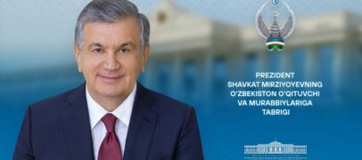 PRESIDENT OF UZBEKISTAN CONGRATULATES TEACHERS AND MENTORS ON THEIR PROFESSIONAL HOLIDAY