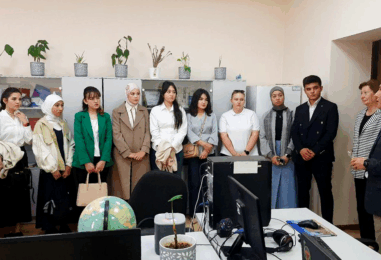 AN OPEN LECTURE WAS ORGANIZED FOR STUDENTS OF YANGI ASR UNIVERSITY