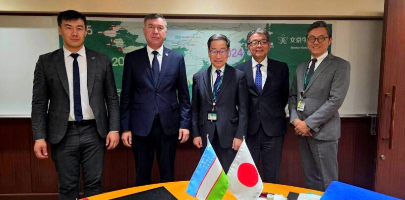 ЯПОНСКИЙ УНИВЕРСИТЕТ BUNKYO GAKUIN ПРИВЕТСТВОВАЛ ДЕЛЕГАЦИЮ ИЗ УЗБЕКИСТАНА