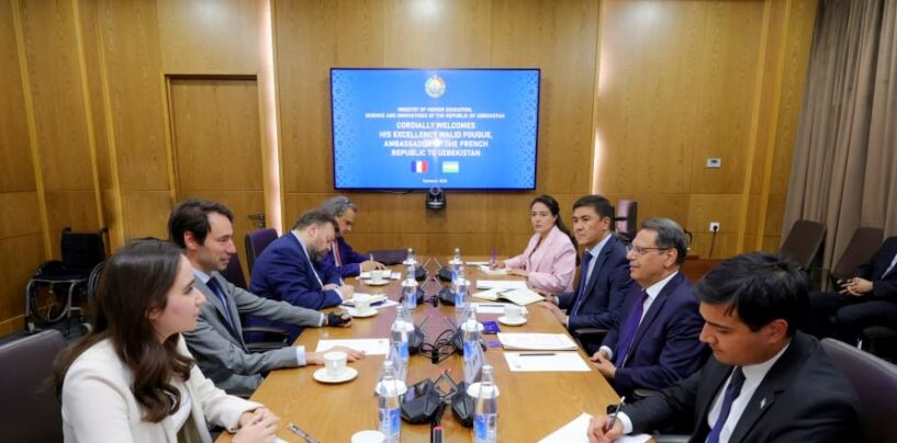 MINISTER AND AMBASSADOR DISCUSSED PROSPECTS FOR COOPERATION IN THE FIELD OF EDUCATION