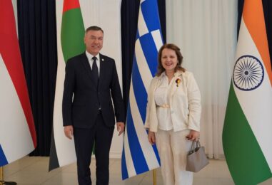 GRETSIYA ELCHISI JAHON TILLARI UNIVERSITETIGA TASHRIF BUYURDI