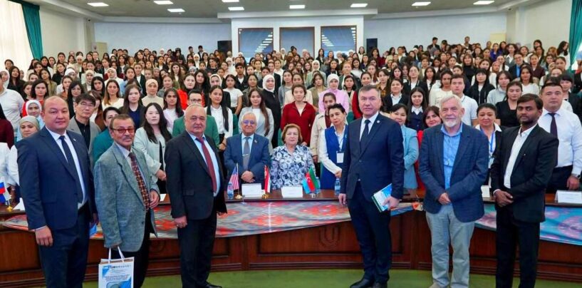 ILMIY ANJUMAN “RAQAMLASHTIRISH DAVRIDA O‘ZBEK TILINI DAVLAT TILI VA XORIJIY TIL SIFATIDA O‘QITISH MASALALARI”GA BAG’ISHLANDI