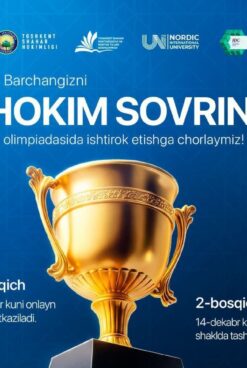 “HOKIM SOVRINI” OLIMPIADASIDA ISHTIROK ETIB, XORIJIY STAJIROVKANI QO’LGA KIRITING!