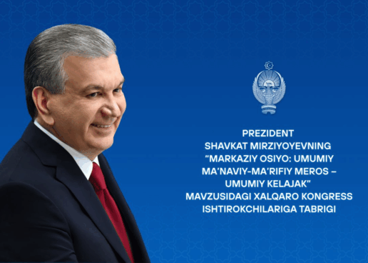 MARKAZIY OSIYO: UMUMIY MA’NAVIY-MA’RIFIY MEROS – UMUMIY KELAJAK