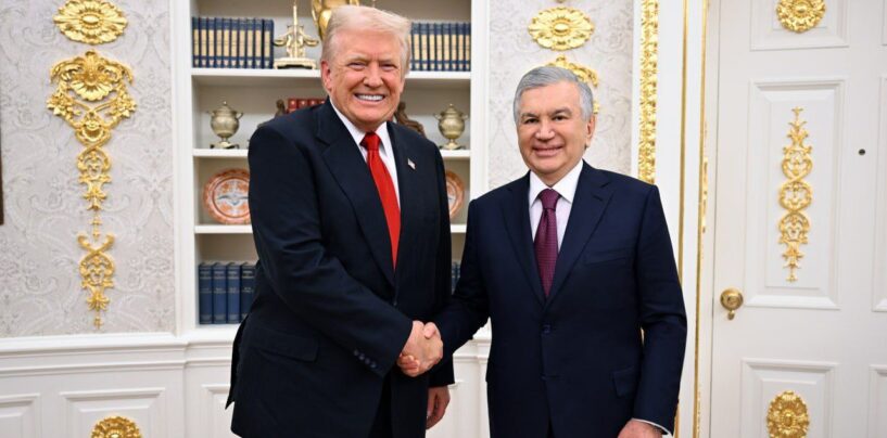 ПРЕЗИДЕНТ ШАВКАТ МИРЗИЁЕВ ПРОВЁЛ ПЕРЕГОВОРЫ С ПРЕЗИДЕНТОМ США ДОНАЛЬДОМ ТРАМПОМ В БЕЛОМ ДОМЕ