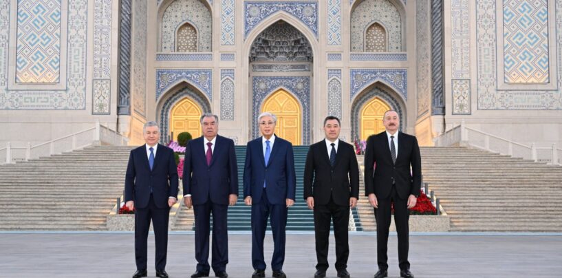 LEADERS OF CENTRAL ASIAN COUNTRIES AND AZERBAIJAN VISITED THE CENTER FOR ISLAMIC CIVILIZATION IN TASHKENT