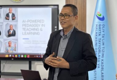 XORIJLIK MUTAXASSISLAR ISHTIROKIDA SEMINAR BO‘LIB O‘TDI