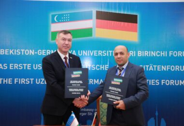 O‘ZDJTU VA UZTEAM PERSONALVERMITTLUNG O‘RTASIDA ANGLASHUV MEMORANDUMI IMZOLANDI