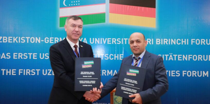 МЕЖДУ УЗГУМЯ И UZTEAM PERSONALVERMITTLUNG ПОДПИСАЛИ МЕМОРАНДУМ О ВЗАИМОПОНИМАНИИ